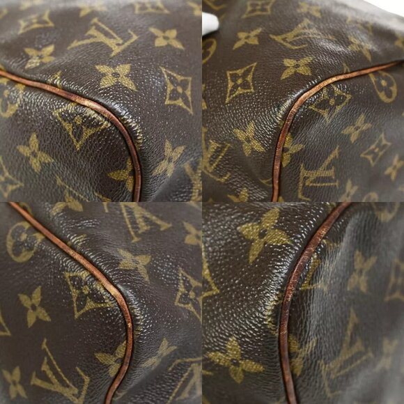 LOUIS VUITTON Speedy 30 Travel Hand Bag Monogram Leather Brown - Picture 10 of 16